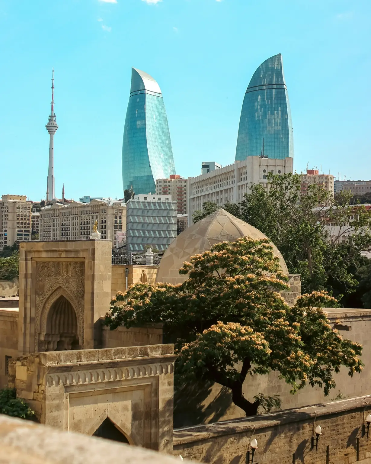 Azerbaijan city view