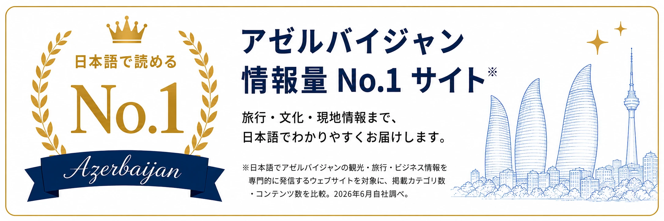 日本語で読めるアゼルバイジャン情報量No.1サイト